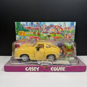 Chevron Cars Casey Coupe Retired Car 1999 w/ 3 Turtles Collectors Car
